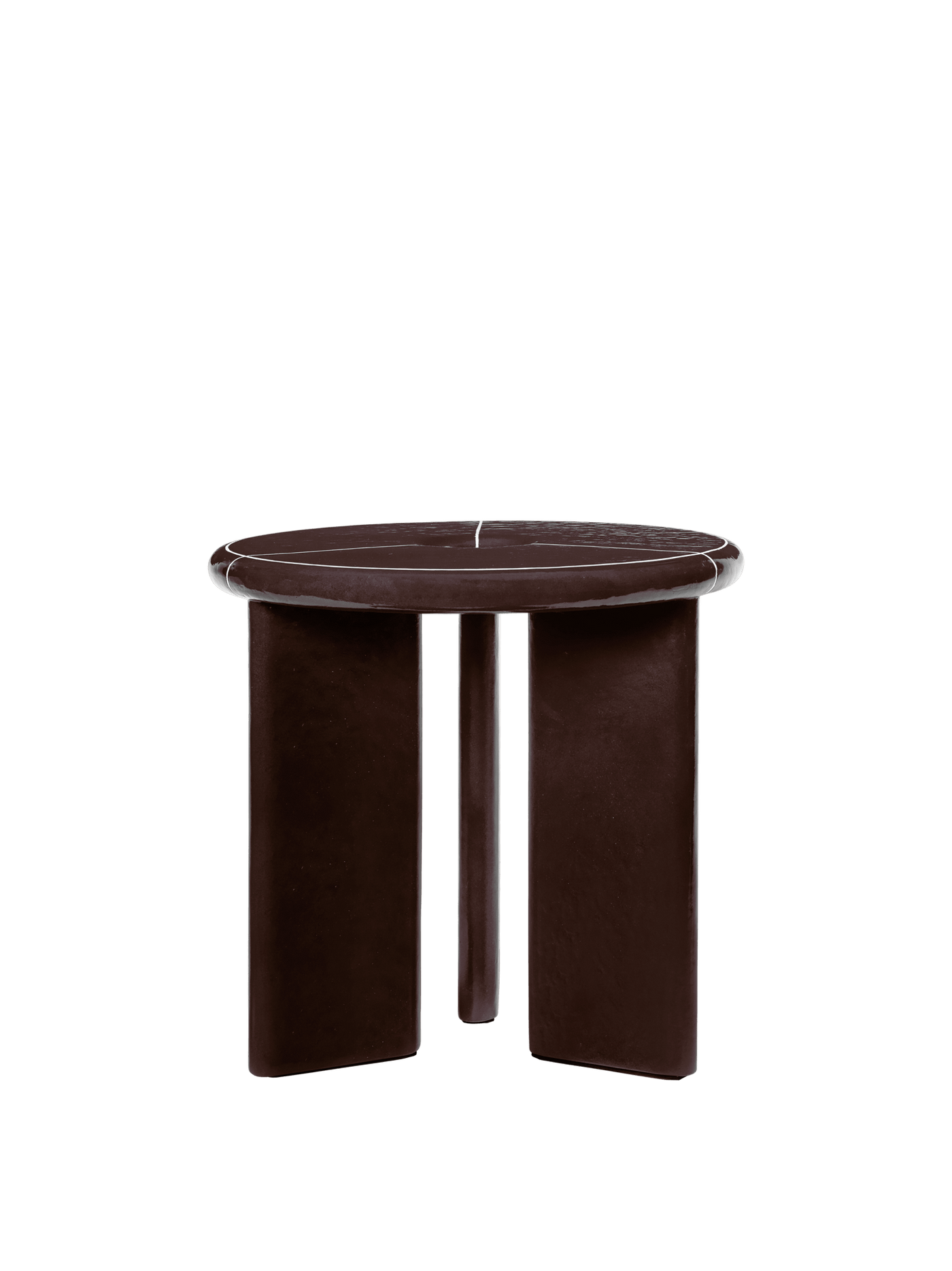 Deya Side Table - Chestnut Brown