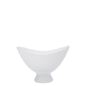 Fountain Glass Bowl - Large - Frosted