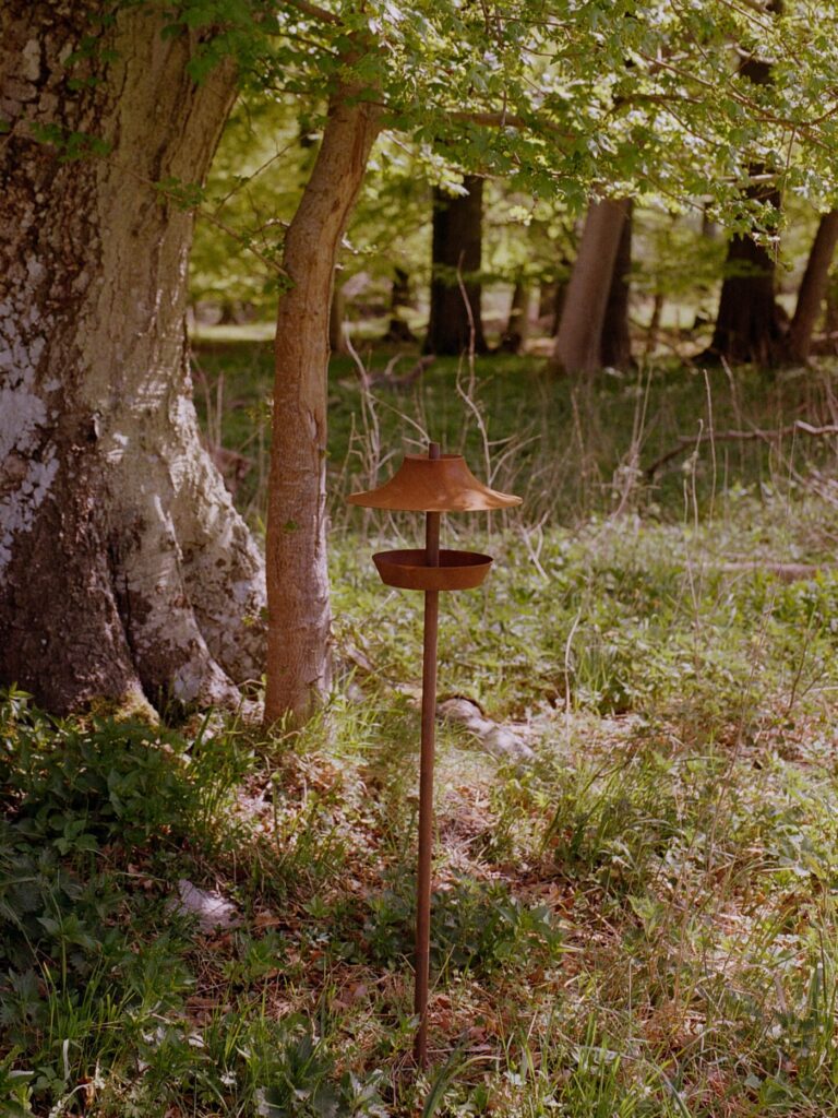 Cortivo Bird Feeder - Rust