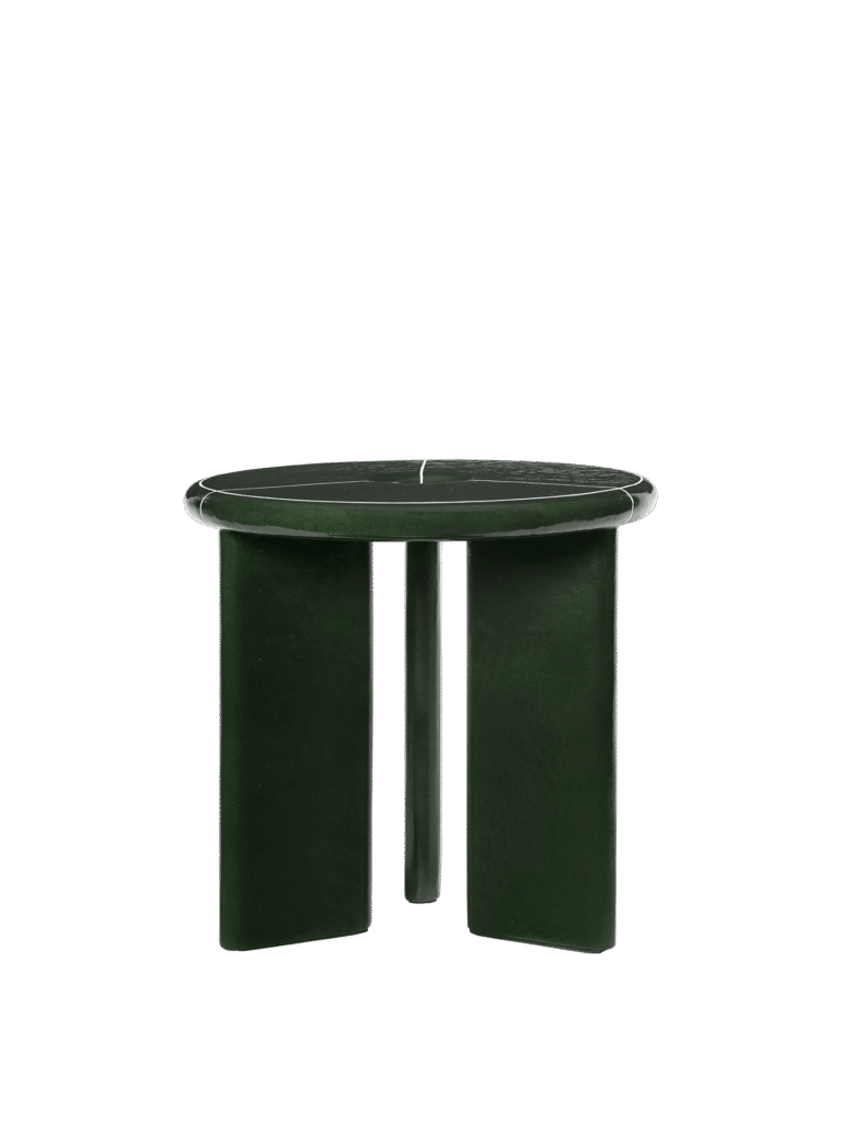 Deya Side Table - Dark Green