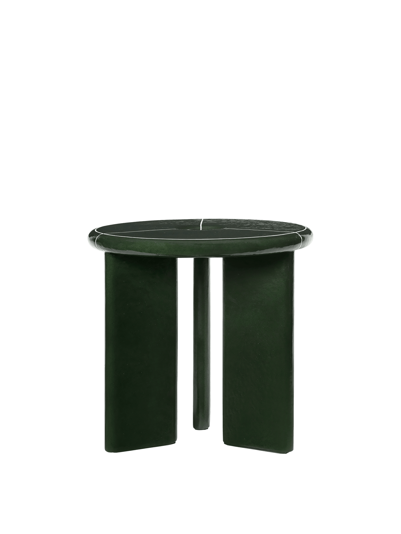 Deya Side Table - Dark Green